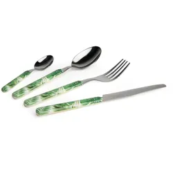 Excelsa Besteckset 24 Stück Foliage Stahl Bunt