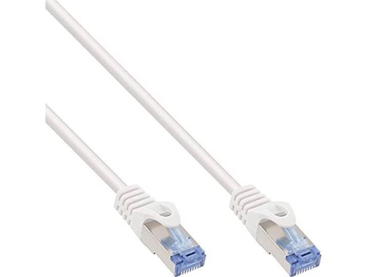 InLine 74855W netwerkkabel wit 0,5m Cat6a S/FTP (S-STP)