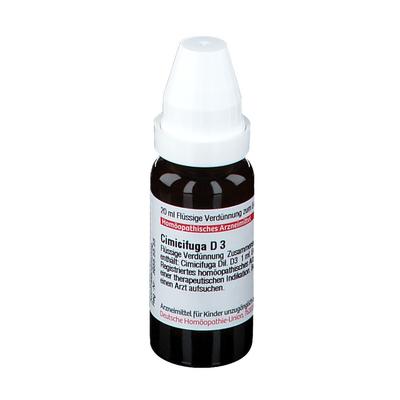 Cimicifuga D 3 Dilution 20 ml