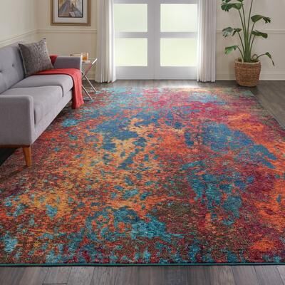 Nourison Celestial Abstract Ombre Area Rug