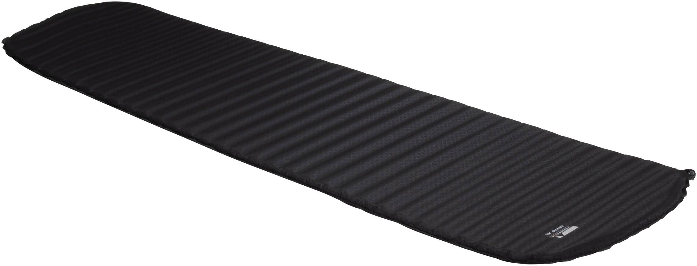 Thermomatte HIGH PEAK "selbstaufblasbare Matte Minto" Gr. XL, schwarz, Isomatten, B/H/L: 63cm x 3cm x 210cm, Polyester, B:63cm H:3cm L:210cm