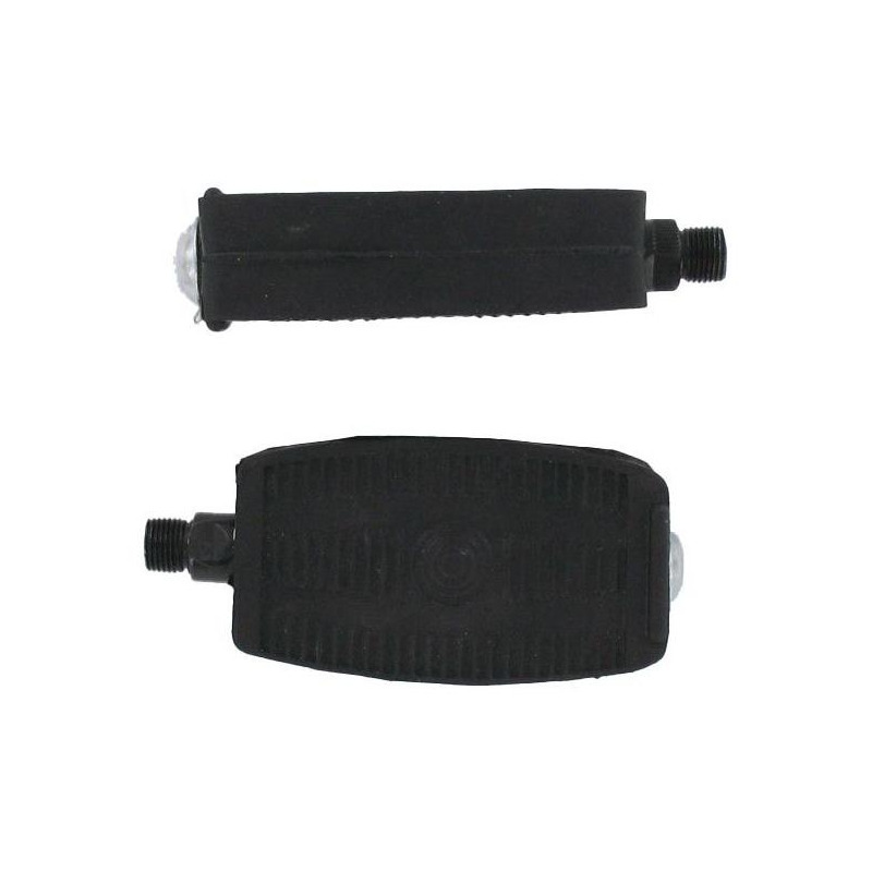 1Tek Origine Pédales noires type Atom Mobylette