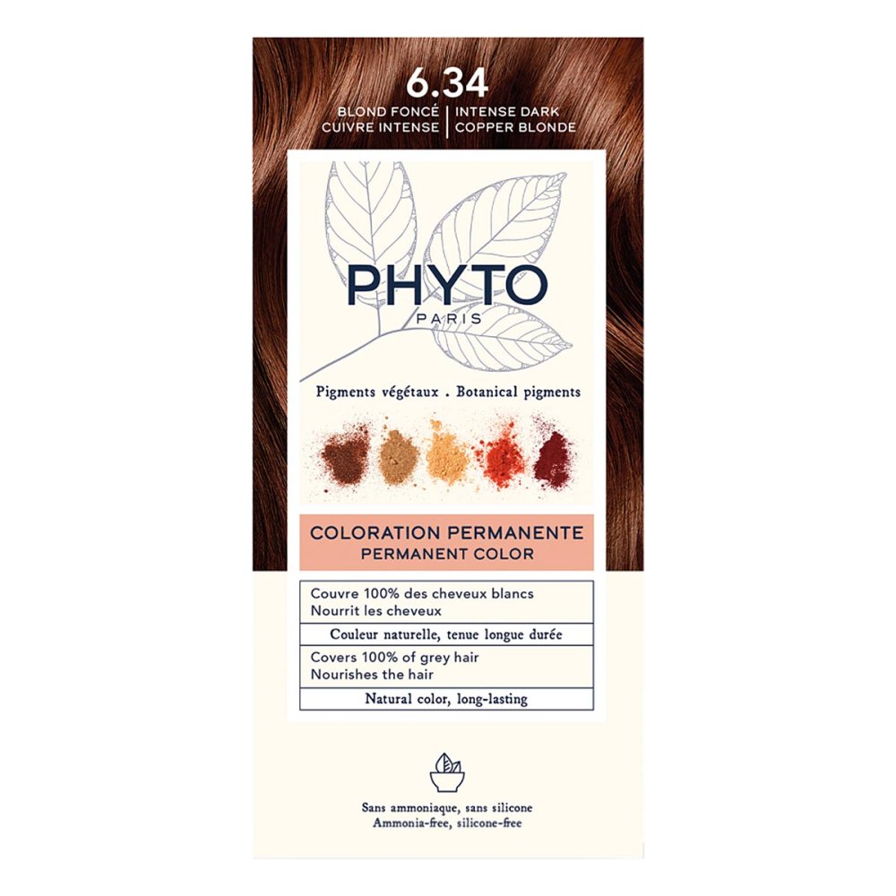 Laboratoire Native Deutschland GmbH Phytocolor 6.34 Dunkelblond Kupfer 19478738