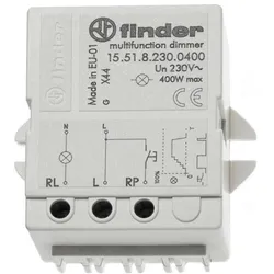 Finder Stromstoßschalter mit Dimmer, Serie 15.51.8.230 15.51.8.230.0400 230 V/AC 1 Schließer/Dimmer 230 V/, Transformator