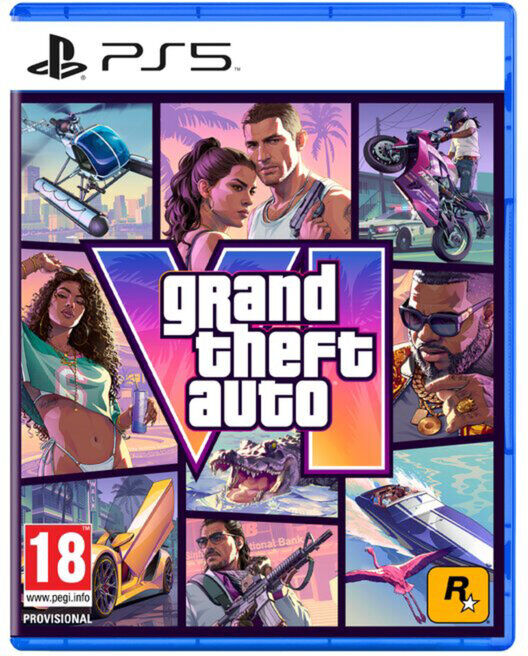 INFOCAPITAL JOGO PS5 GRAND THEFT AUTO VI CODE IN BOX