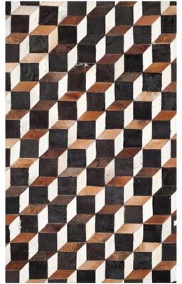 SAFAVIEH Handmade Studio Leather Relinde Modern Leather Rug