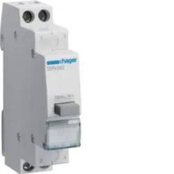 Hager SVN342 Druckschalter 16A 2 Öffner 230V AC 1PLE