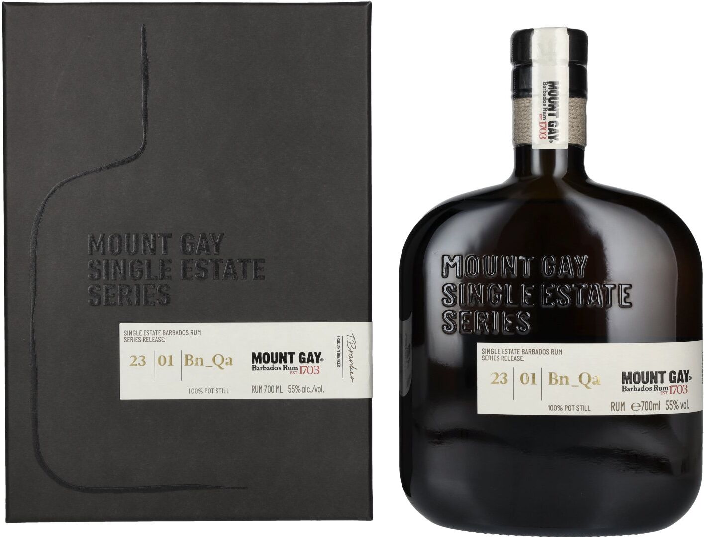 Mount Gay Rum Mount Gay Single Estate Series #23/1 55% Vol. 0,7l in Geschenkbox