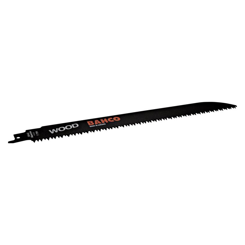 Bahco HCS-Blätter für Säbelsägen für Holz 7 ZpZ, 300 mm - 2 Stk/Einzelhandelsverpackung (3942-300-7-HSL-2Pbahco)