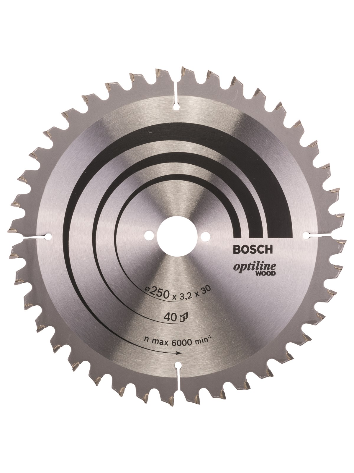 Bosch KAP & GERINGSAVKL 250X3.2X30MM 40 TDR