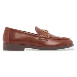 A|X Armani Exchange für Damen. XW002579AF17474U6123 Braun Elegante Mokassins (38), Wohnung, 1 bis 3 cm, Keine, Lässig