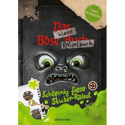 Das kleine Böse Rätselbuch – Schleimig fiese Sticker-Rätsel (Das kleine Böse Buch), Taschenbuch von Magnus Myst,Ute Löwenberg, Ueberreuter Verlag,