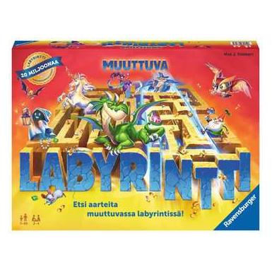 Ravensburger Muuttuva Labyrintti -lautapeli (Deutsch, Französisch, Italienisch, Spanisch, 2 - 7 Spieler) (10826316)