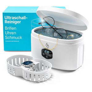 KLARBERG Ultraschallreinigungsgerät, 600 ml, Timer, Degas und automatische Abschaltung