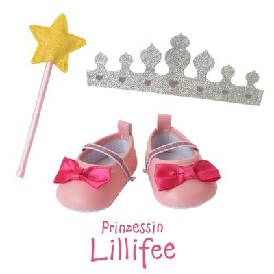 Puppen-Accessoires-Set ''Prinzessin Lillifee'', 3-teilig : Ballerinas, Glitzer
