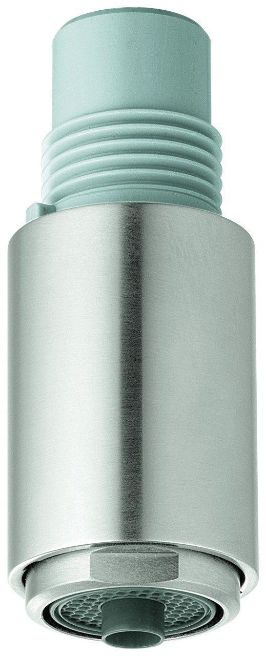 GROHE Spülbrause 48427 für GROHE Blue Küchenarmatur C-Auslauf supersteel, 48427DC0 48427DC0