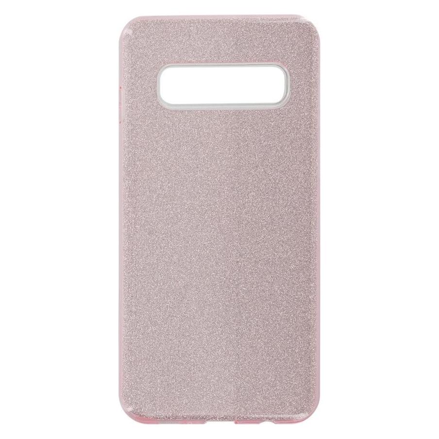 OEM Silicon Case Glittery für Samsung Galaxy S10 pink (Samsung Galaxy S10) (cnt1305)