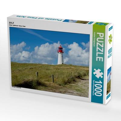 CALVENDO Puzzle SYLT | 1000 Teile Lege-Größe 64x48cm Foto-Puzzle für glückliche Stunden