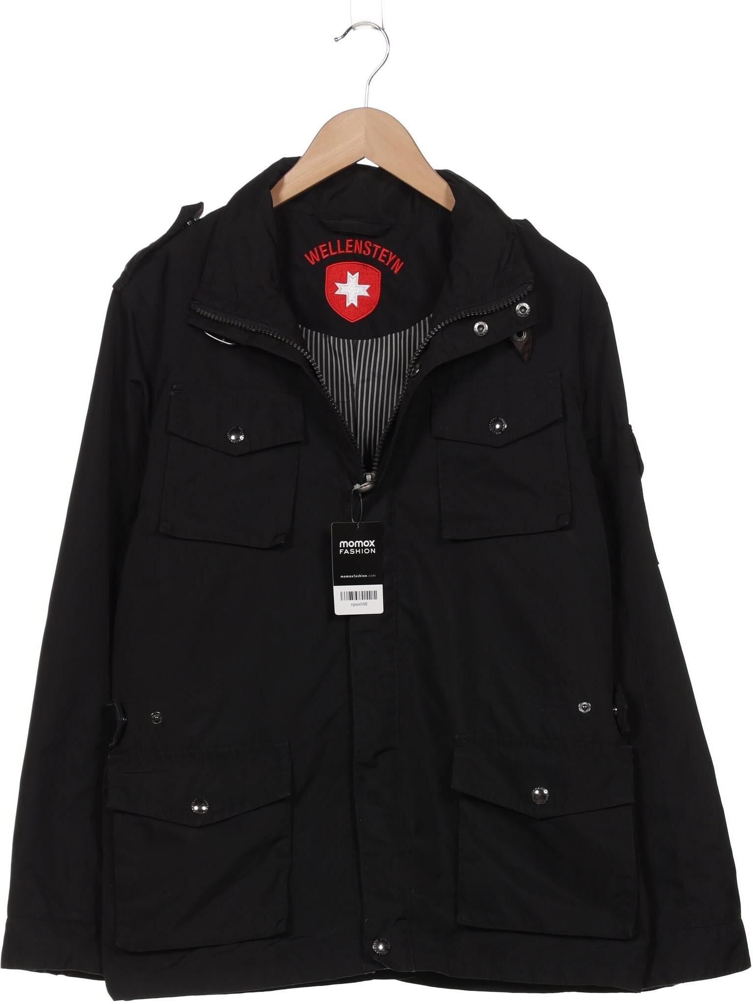 Wellensteyn Herren Jacke, Schwarz, Gr. M, Synthetik - Second Hand