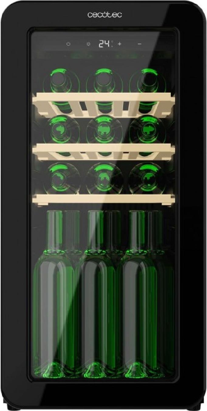 Cecotec Weinkeller Bolero GrandSommelier Origin 18 Hit Black