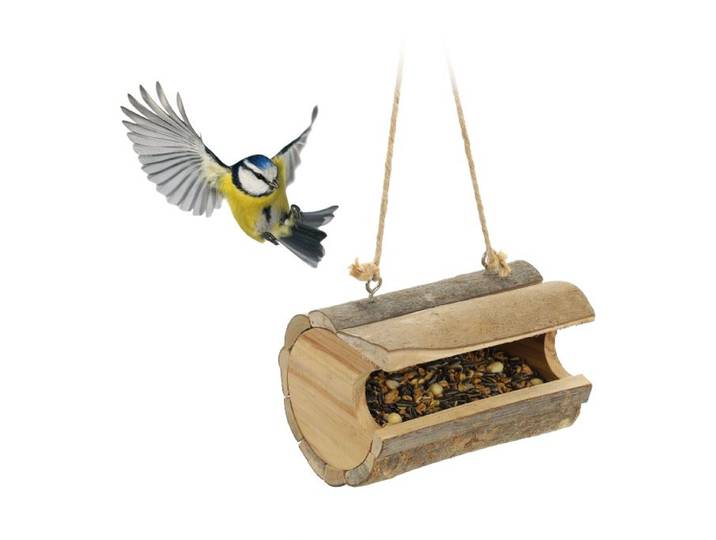 Relaxdays Vogelvoederhuisje om op te hangen