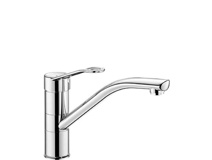Delabie-Mitigeur d évier 2500 sur table monotrou à bec orientable limité à 120 Réf 2510