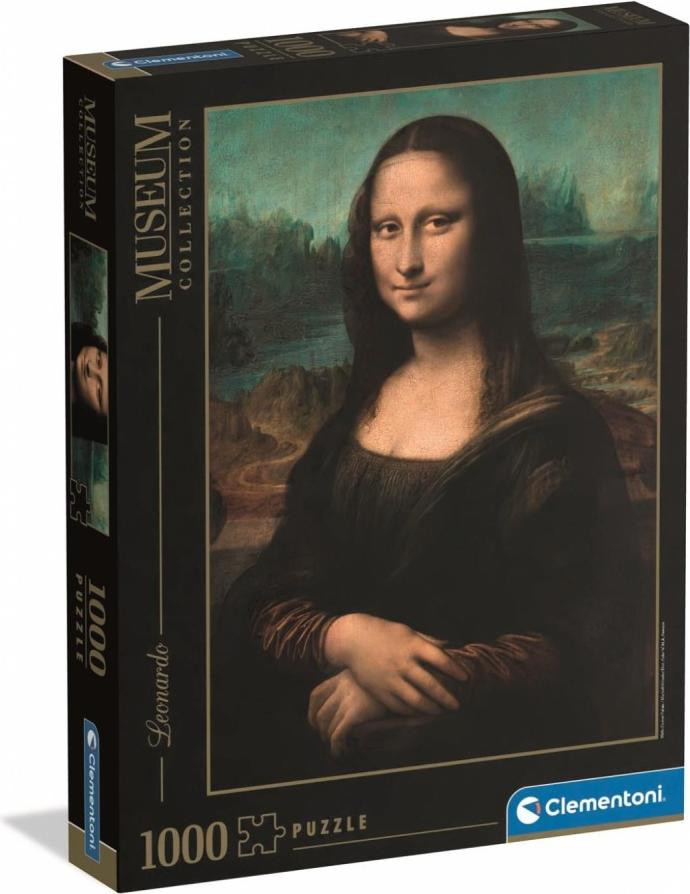 Clementoni CLE Puzzel 1000 Stukjes Museum Leonardo Gioconda 37085