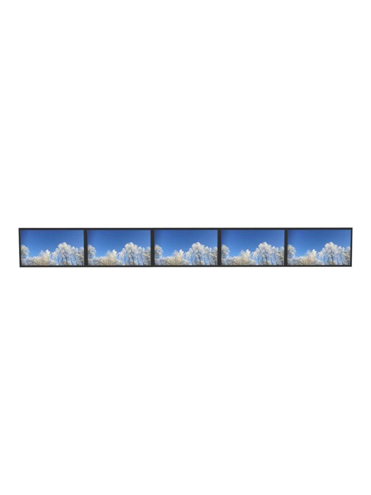 HI-ND Videorow - mounting kit - for 5x1 video wall - Max 60 kg - recommended for 49"