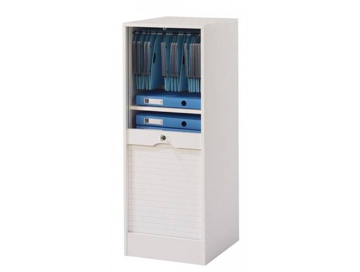 Classeur simple haut 110cm blanc