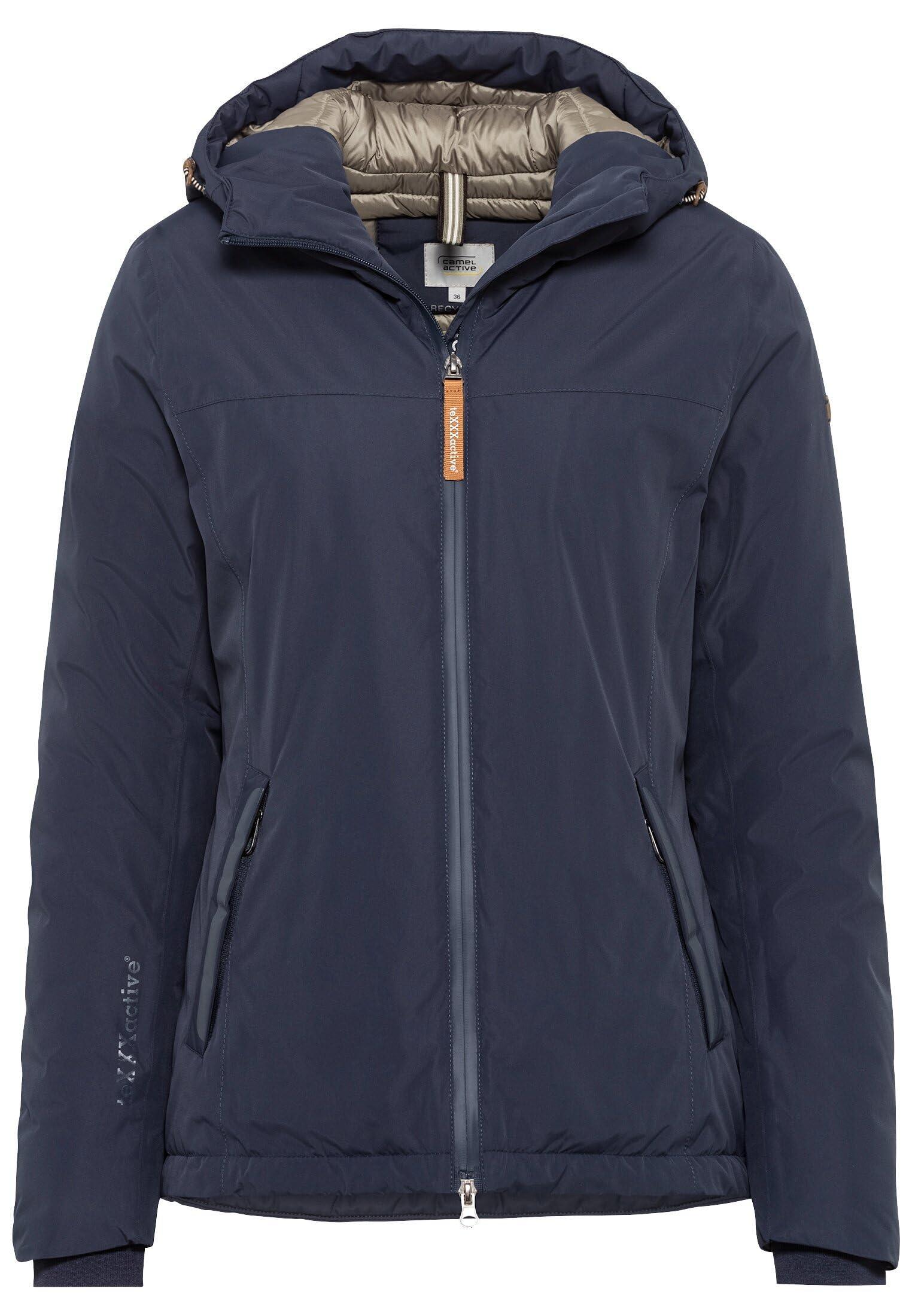 camel active Damen teXXXactive Funktionsjacke aus recyceltem Polyester Dunkelbl
