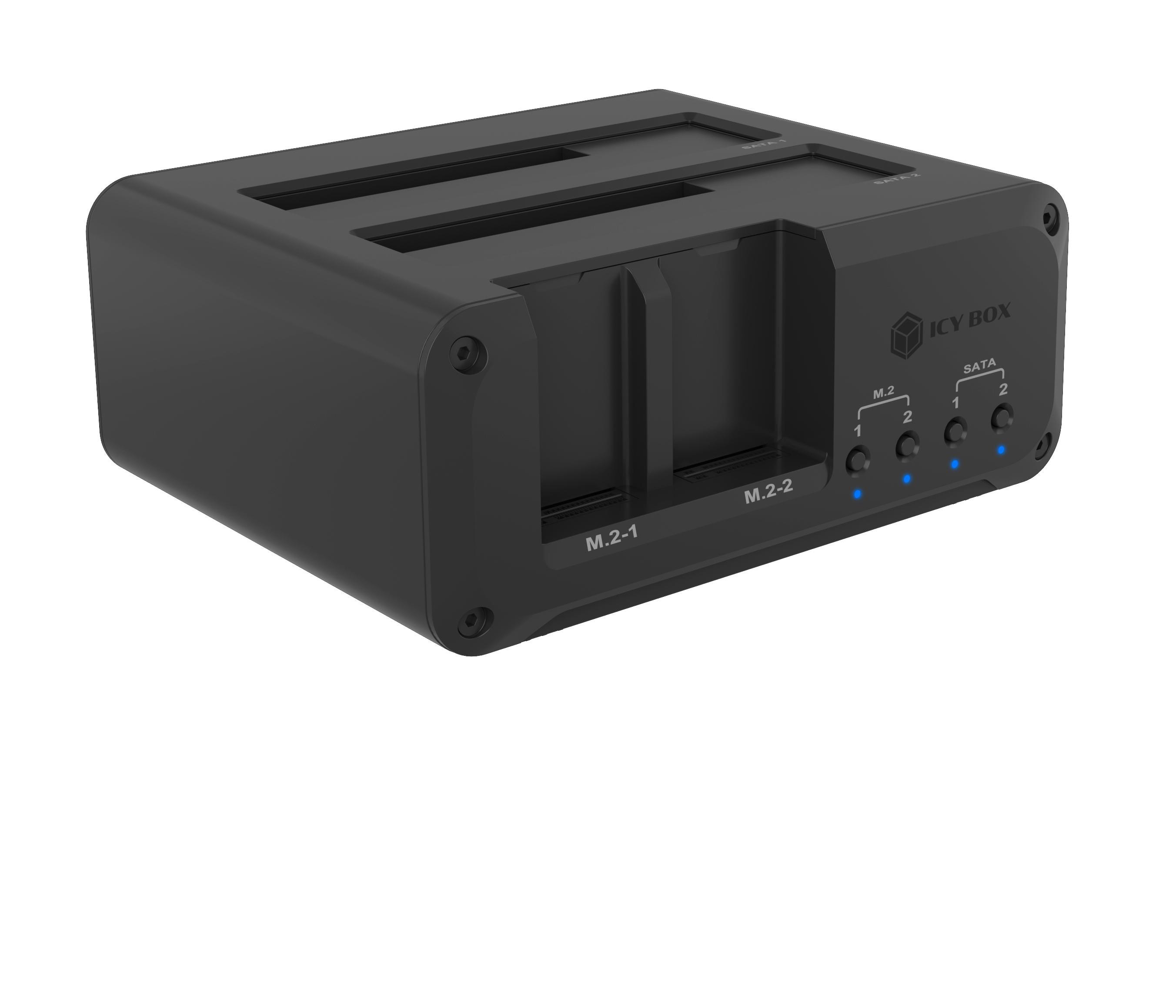 Raid Sonic RaidSonic Icy Box Club Case 2925 Klonstation für SATA/NVMe IB-2925MS-CU31