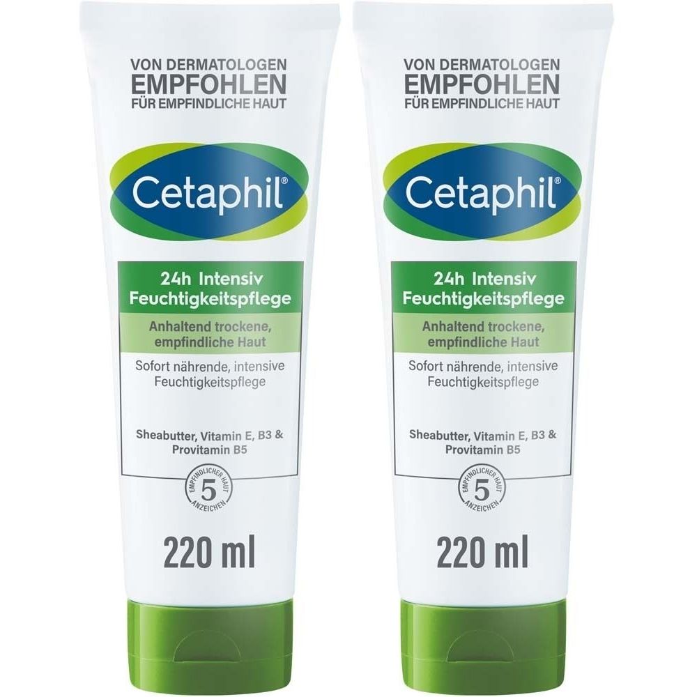 Cetaphil 24 h Intensiv Feuchtigkeitspflege Lotion 2x 2x220 ml