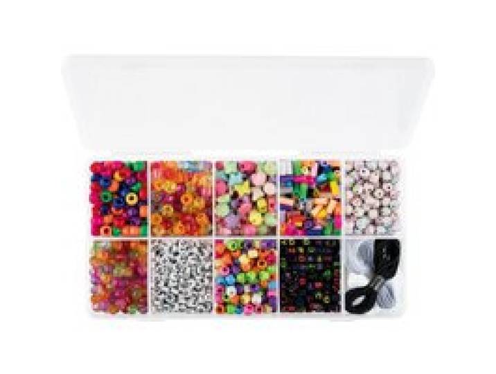 CRELANDO® Kit de perles à repasser (coloré)