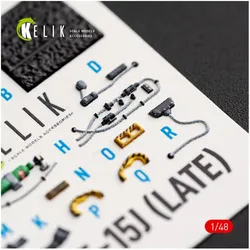 Kelik F-15J (Late) - interior 3D decals for Hasegawa