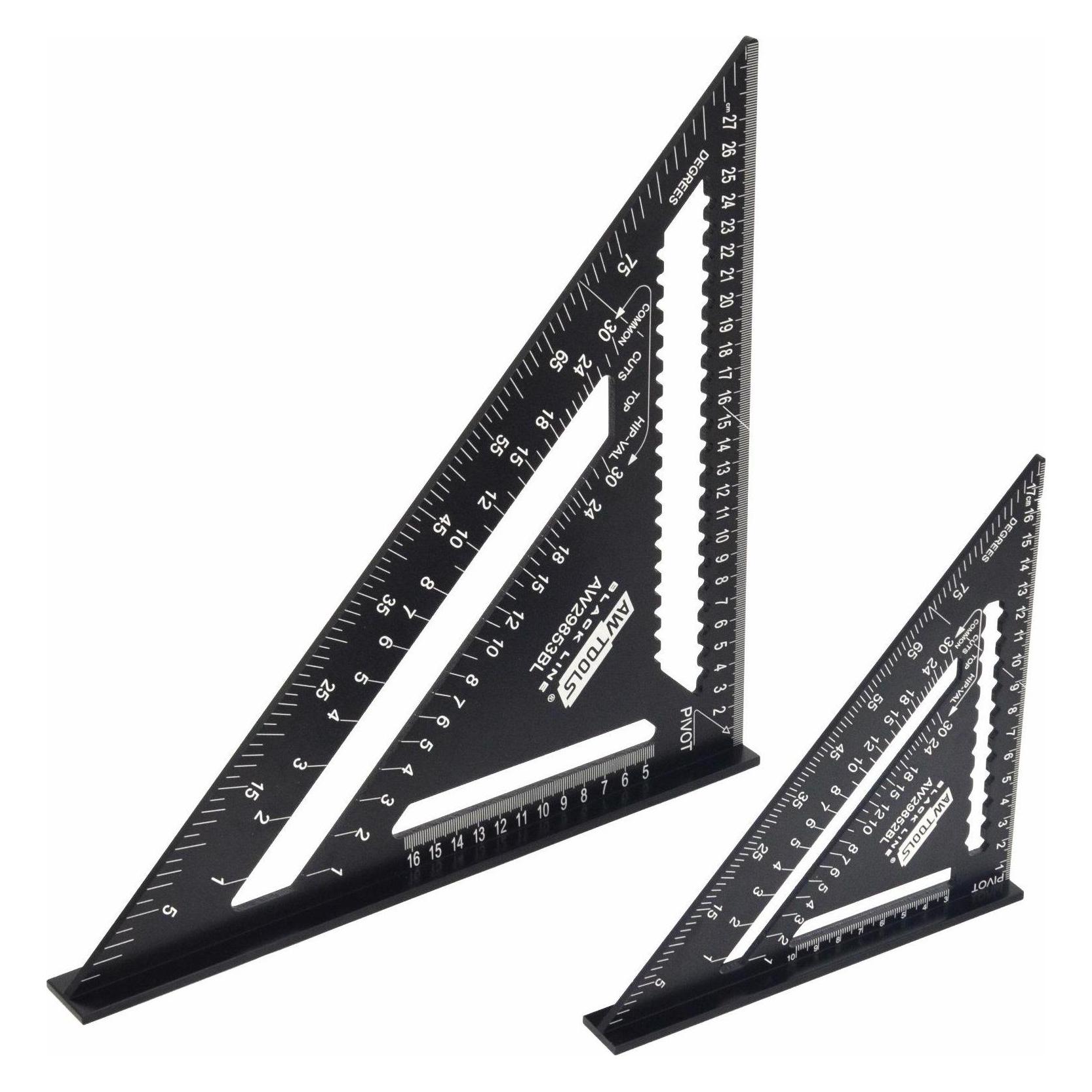 Awtools Schwarzer Aluminium-Schreinerwinkel (62138432)