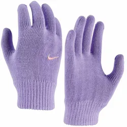 NIKE Swoosh Knit Strick-Handschuhe Kinder purple pulse/arctic punch L/XL