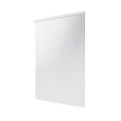 Halb-Kassetten Duschrollo 60x240 cm Modell 3D Quadro Duschvorhang
