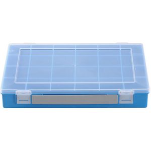 Hünersdorff Sortimentskasten PP-CLASSIC, 604900, 33,5 x 5,5 x 22,5cm, Kunststoff, mit 24 Fächern