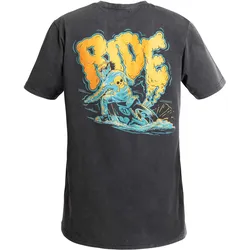 John Doe T-Shirt Wolf Fade Out schwarz - S