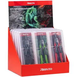 Aristo BTS Zirkel ohne Gelenk Display 15, je 5 x 552811, 552812, 552813, Zirkel, Rot