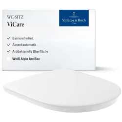 Villeroy & Boch, WC Deckel, ViCare WC-Sitz ViCare, mit Absenkautomatik und abnehmbaren Sitz AntiBac