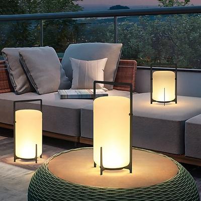 Außenstehlampe wasserdicht IP65 Stecker in Hoflampe Landschaftsatmosphäre Rasen Terrasse Gartengestaltung Balkon Netzteil 110-240V