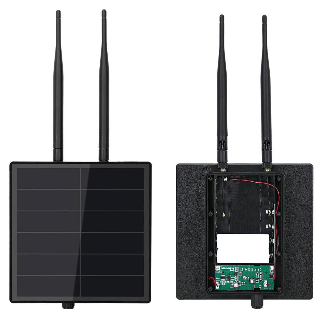 Dripio Zonnepaneelset voor LoRa-nodes met 868MHz & 2,4G BLE-antenne en IP66-bescherming