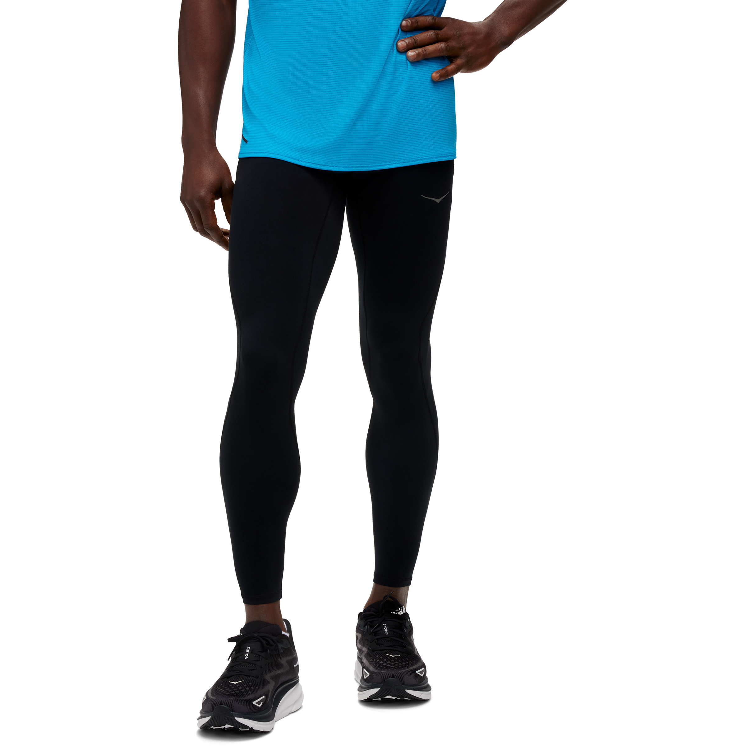 Hoka Novafly Run Tights Herren Tights & Leggings schwarz Größe M Laufen Schnell trocknend