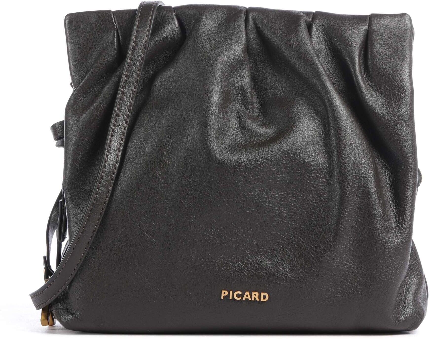 Picard Drape Umhängetasche aus Leder, braun