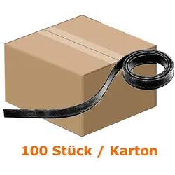 Unger RX350 Wischergummi soft 35 cm Großverpackung 100 Stück / Karton, zum streifenfreien Abziehen der Fenster