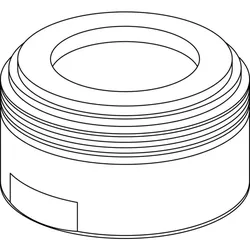 Ideal Standard Luftsprudler M28X1, Chrom A860874AA