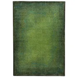 Teppich Uni Art 200 x 290 cm Polypropylen Grün Dunkelgrün