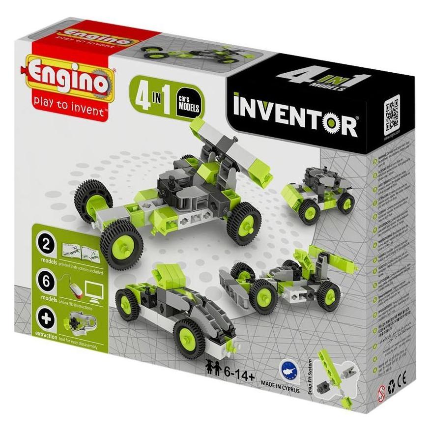 Engino Inventor 4 Models Cars (0431)
