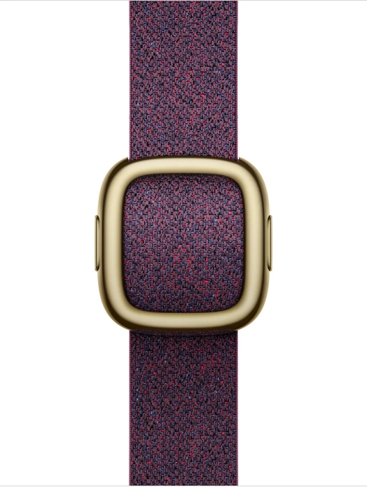 Apple Watch 42mm Armband mit moderner Schließe Mulberry - Small